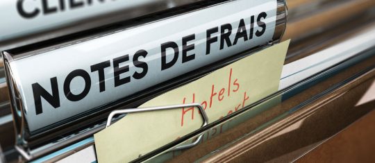 notes de frais en entreprise
