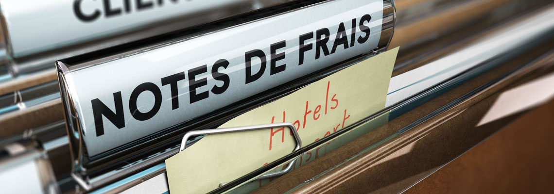 notes de frais en entreprise